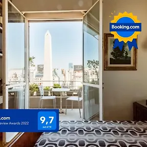Penthouse Frente Al Obelisco Con Terraza
